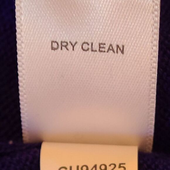 Cupio Womens Royal Blue Long Sleeve Pull Over Sweater Knitted Size Small - Picture 6 of 12